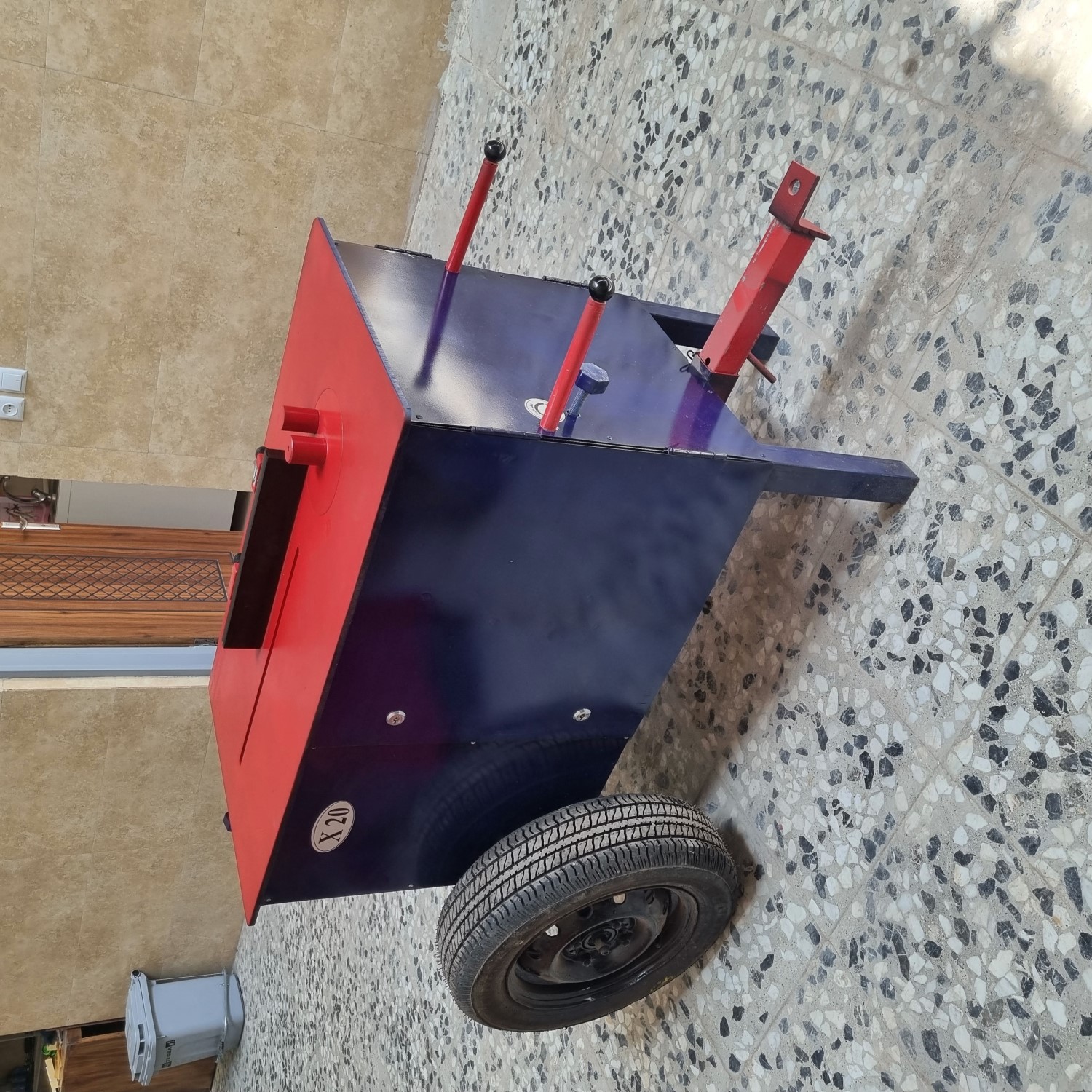 خاموت زن  چرخ دار تا سایز 20| کد KS-342